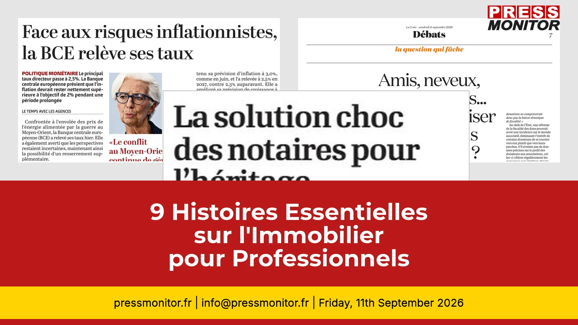 9 Histoires Essentielles sur l'Immobilier pour Professionnels