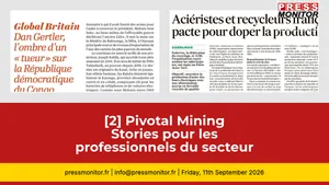 [2] Pivotal Mining Stories pour les professionnels du secteur minier