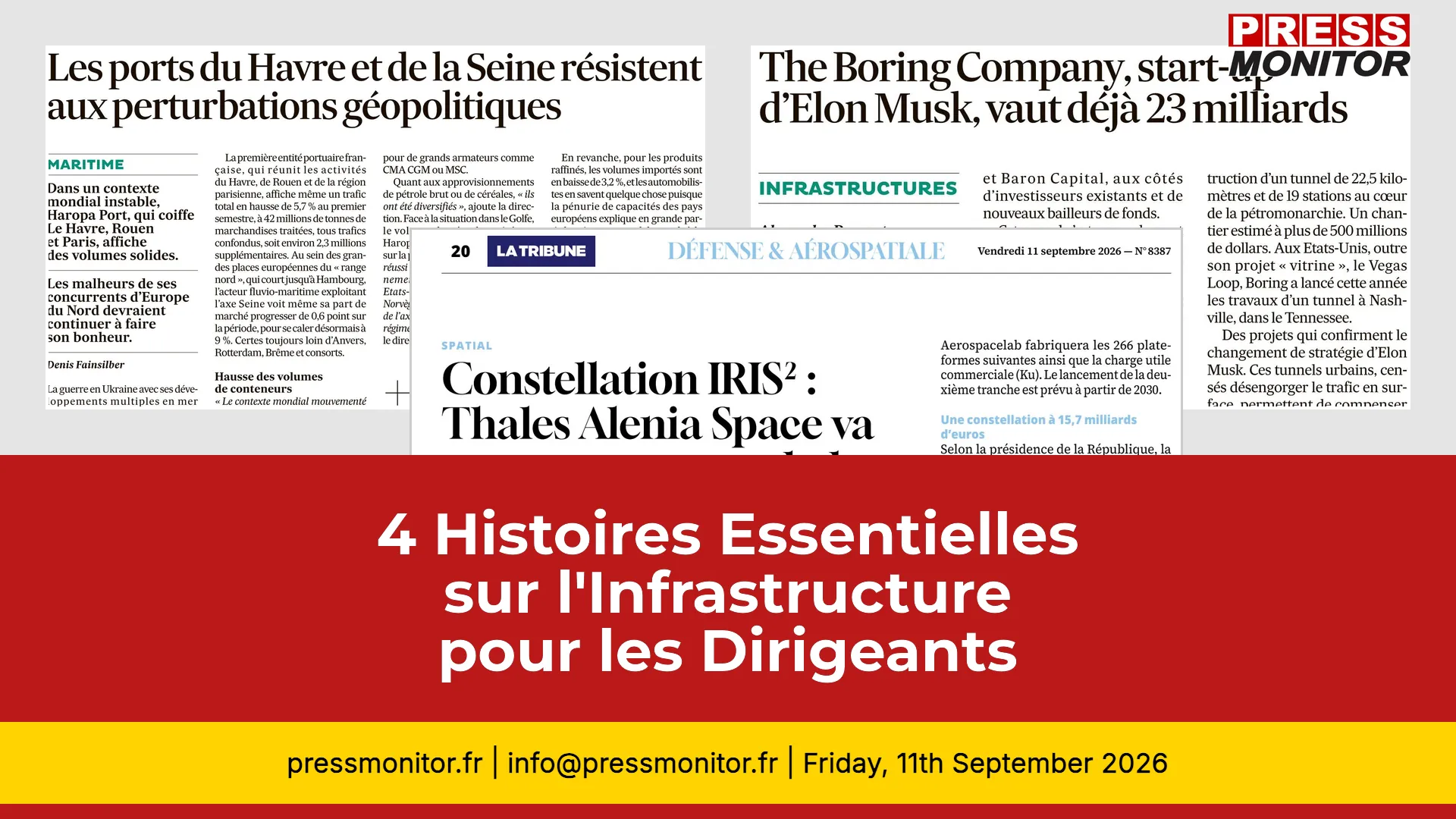 4 Histoires Essentielles sur l'Infrastructure pour les Dirigeants