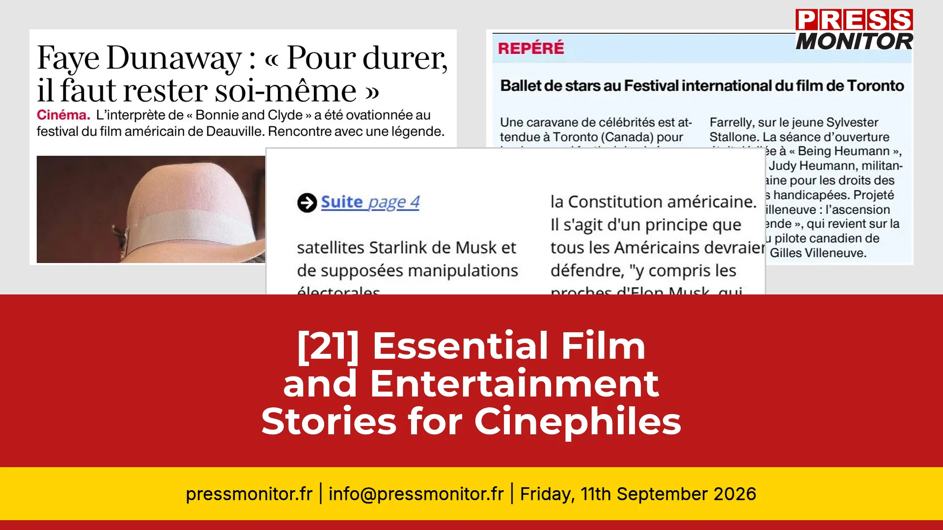 [21] Essential Film and Entertainment Stories for Cinephiles