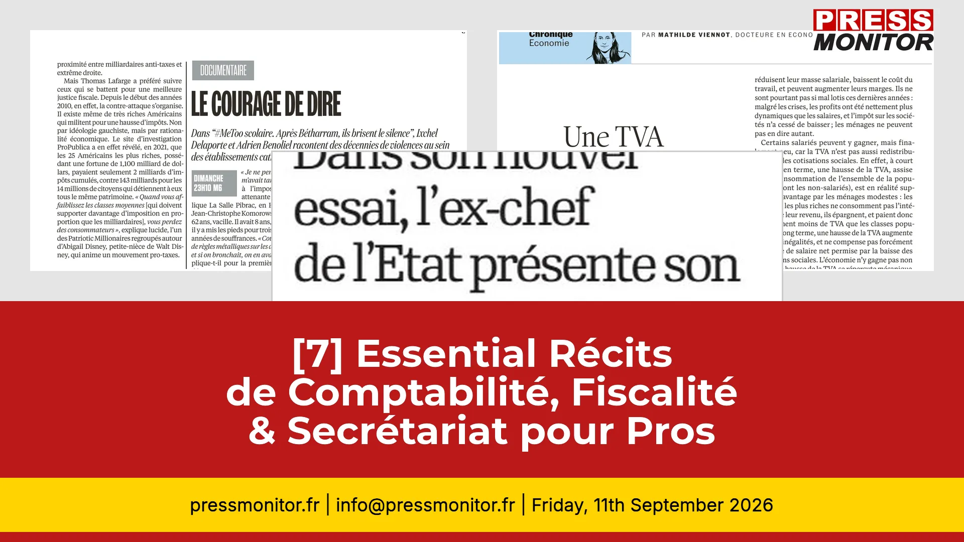 [7] Essential Récits de Comptabilité, Fiscalité & Secrétariat pour les Professionnels