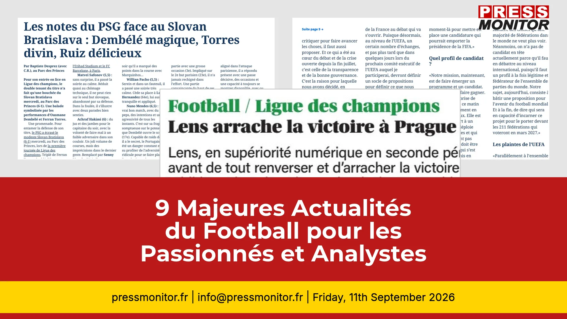 9 Majeures Actualités du Football pour les Passionnés et Analystes