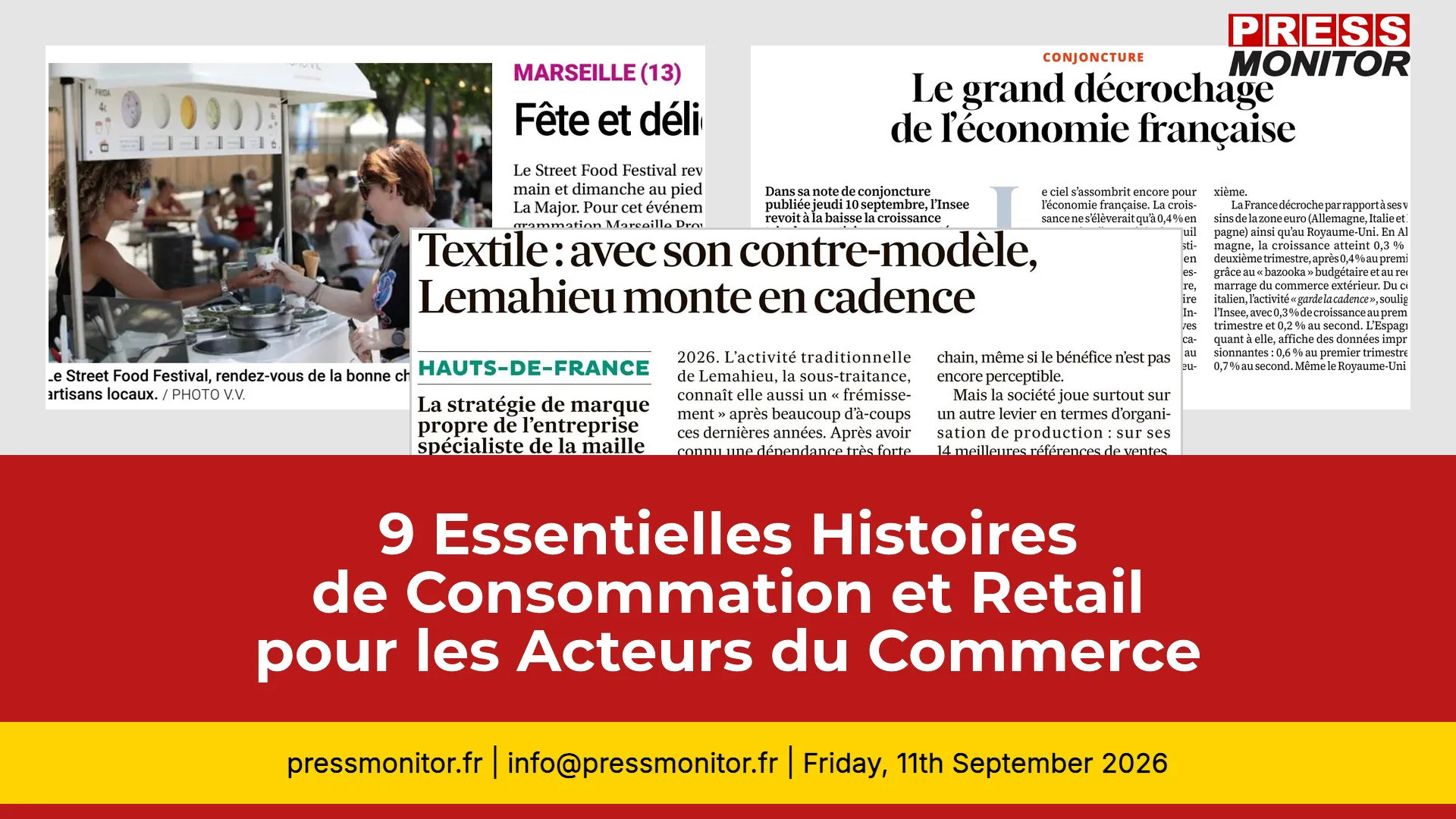 9 Essentielles Histoires de Consommation et Retail pour les Acteurs du Commerce