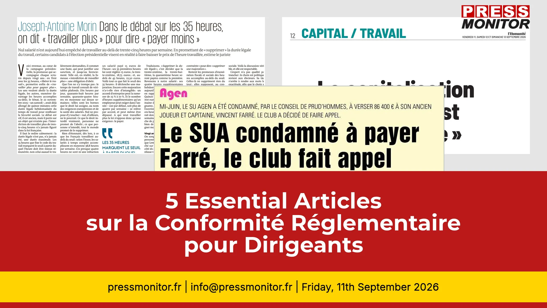 5 Essential Articles sur la Conformité Réglementaire pour Dirigeants