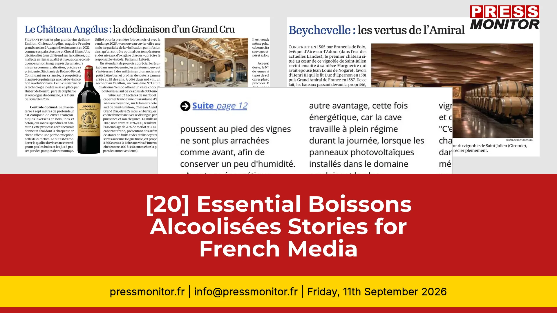 [20] Essential Boissons Alcoolisées Stories for French Media